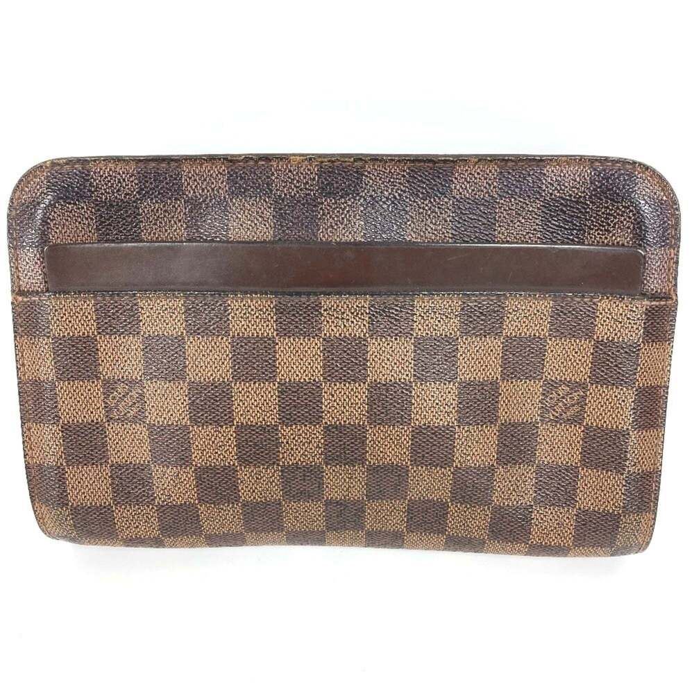 LOUIS VUITTON Brown Damier Canvas Pouch - Picture 2 of 15